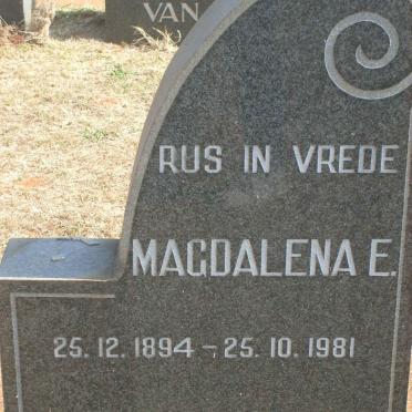 DODDS Magdalena E. 1894-1981