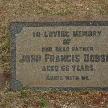 DOBSON John Francis