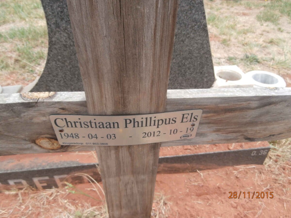 ELS Christiaan Phillipus 1948-2012