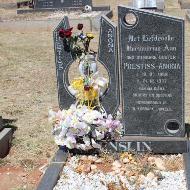 ENSLIN Prestiss-Anona 1959-1977