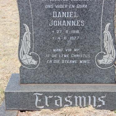 ERASMUS Daniël Johannes 1918-1977