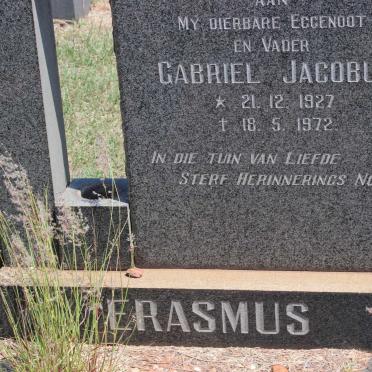 ERASMUS Gabriel Jacobus 1927-1972