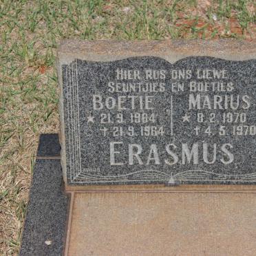 ERASMUS Boetie 1964-1964 :: ERASMUS Marius 1970-1970