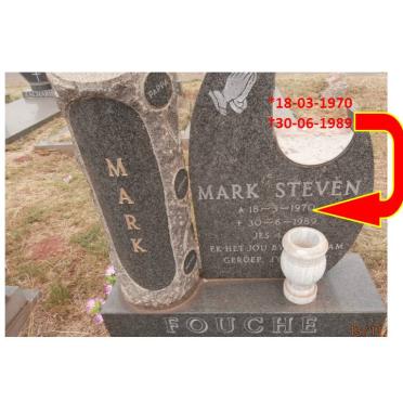 FOUCHE Mark Steven 1970-1989