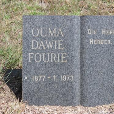 FOURIE Dawie 1877-1973