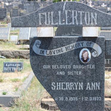 FULLERTON Susan Elizabeth 1930-2008 :: FULLERTON Sherryn Ann 1955-1973 :: BUCKLEY L.S. 1910-1986 &amp; T.B. 1908-1975