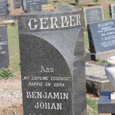 GERBER Benjamin Johan 1908-1963