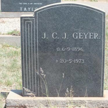 GEYER J.C.J. 1896-1973