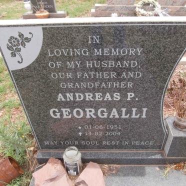 GEORGALLI Andreas P. 1951-2004