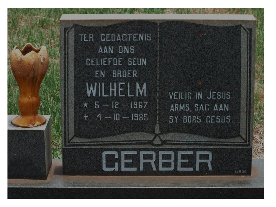 GERBER Wilhelm 1967-1985