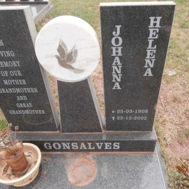 GONSALVES Johanna Helena 1908-2002