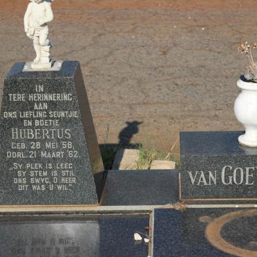 GOEVERDEN Hubertus, van 1933-2011 :: VAN GOEVERDEN Hubertus 1958-1962