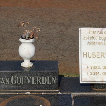 GOEVERDEN Hubertus, van 1933-2011