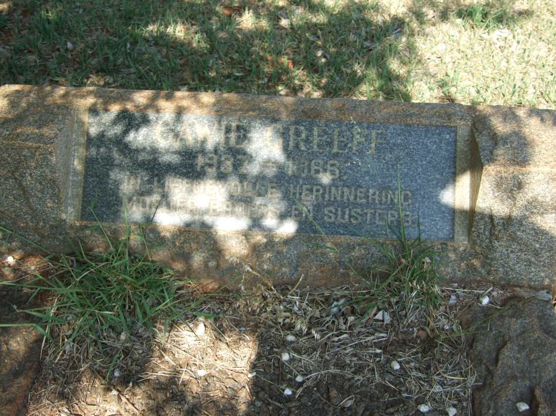 GREEFF Gawie 1937-1966