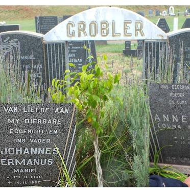 GROBLER Johannes Hermanus 1938-1982 &amp; Annette 1942-2008