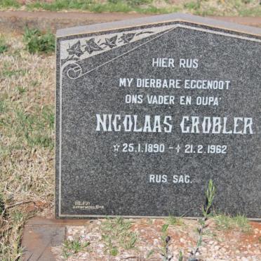 GROBLER Nicolaas 1890-1962