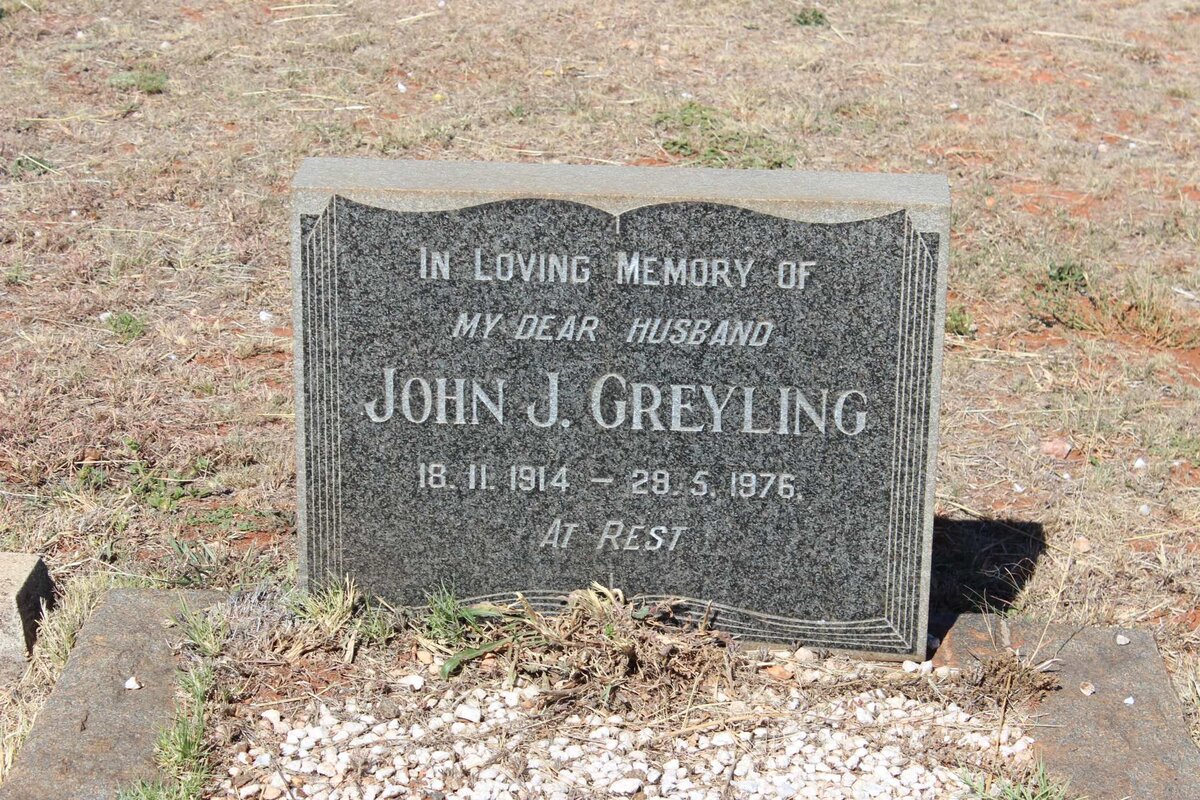 GREYLING John J. 1914-1976