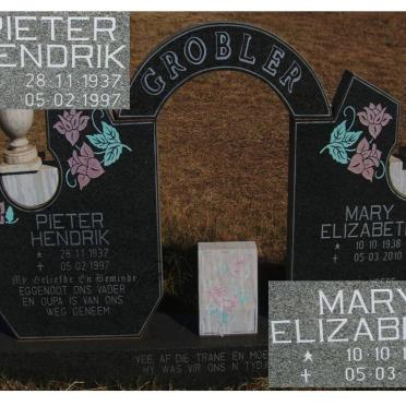 GROBLER Pieter Hendrik 1937-1997 &amp; Mary Elizabeth 1938-2010