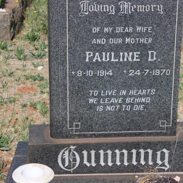 GUNNING Pauline D. 1914-1970
