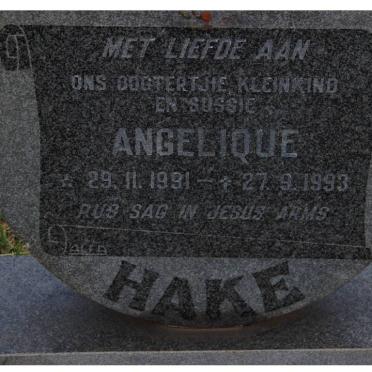 HAKE Angelique 1991-1993