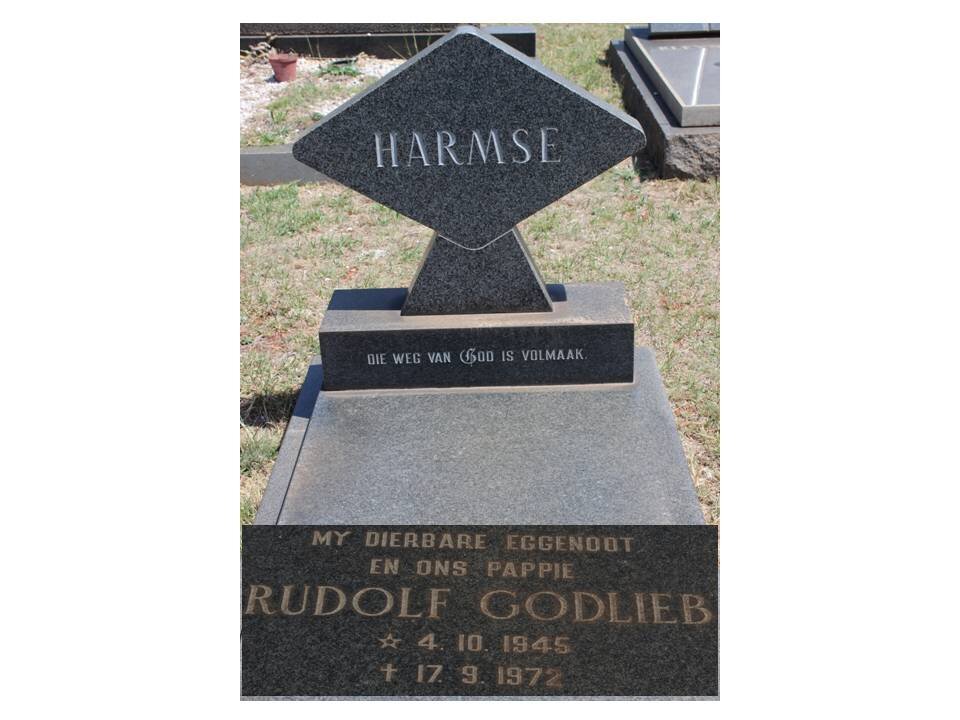HARMSE Rudolf Godlieb 1945-1972
