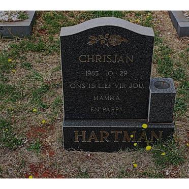 HARTMAN Crisjan -1985