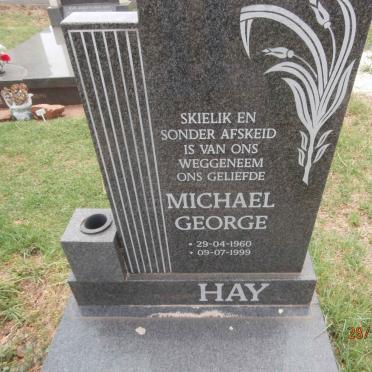 HAY Michael George 1960-1999