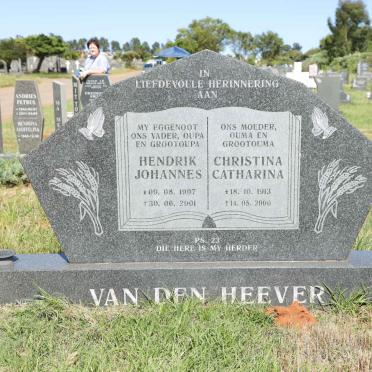 HEEVER Hendrik Johannes, van den 1907-2001 &amp; Christina Catharina 1913-2006
