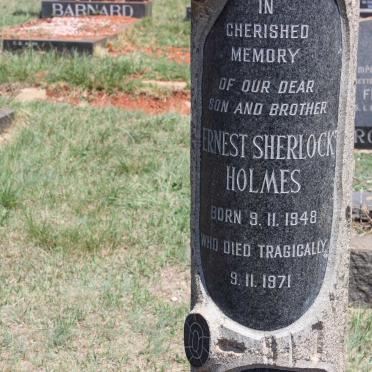 HOLMES Ernest Sherlock 1948-1971 _2