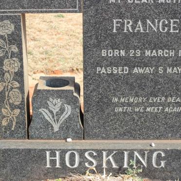 HOSKING Frances 1886-1961