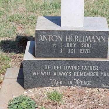 HÜRLIMANN Anton 1900-1970