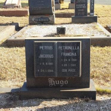 HUGO Petrus Jacobus 1901-1984 &amp; Petronella Francina 1900-1968
