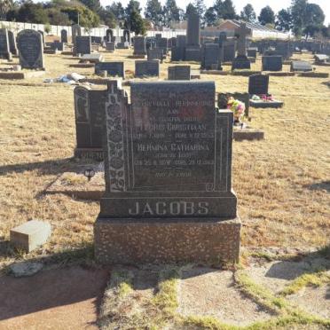 JACOBS Floris Christiaan 18??-1953 &amp; Hermina Catharina DU TOIT 1877-1963