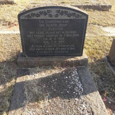 JARDINE Charles 1929-1949