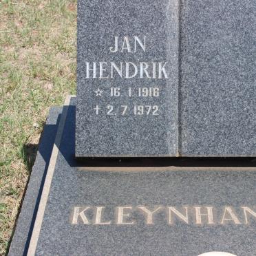 KLEYNHANS Jan Hendrik 1916-1972