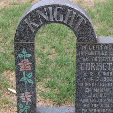 KNIGHT Chriseth 1986-1986
