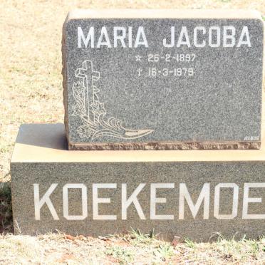 KOEKEMOER Maria Jacoba 1897-1979