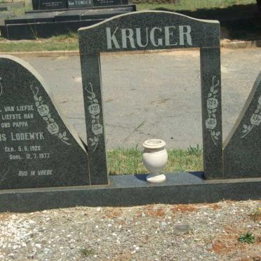 KRUGER Louis Lodewyk 1928-1977