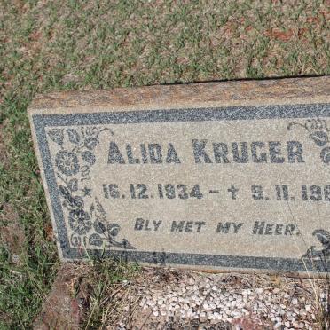 KRUGER Alida 1934-1963