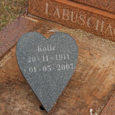 LABUSCHAGNE Kotie 1911-2007