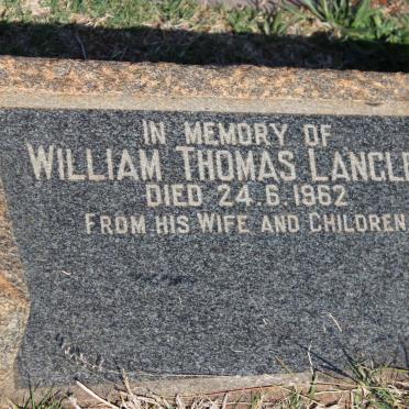 LANGLEY William Thomas -1962