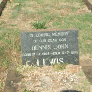 LEWIS Dennis John 1944-1965