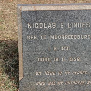 LINDES Nicolas F. 1891-1956