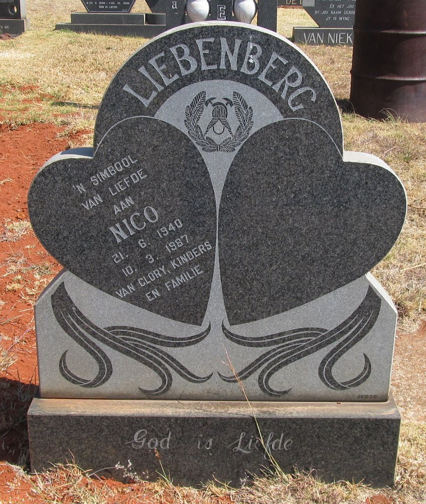 LIEBENBERG Nico 1940-1987