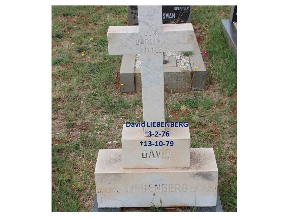 LIEBENBERG David 1976-1979