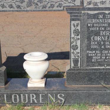 LOURENS Dirk Cornelis 1906-1983