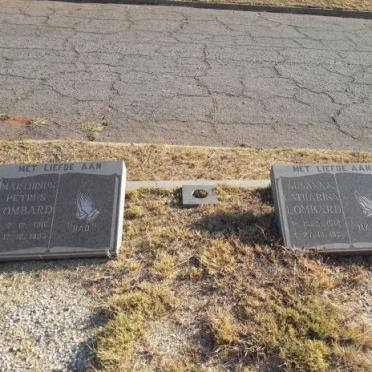 LOMBARD Marthinus Petrus 1916-1993 &amp; Susanna Catharina 1914-1955