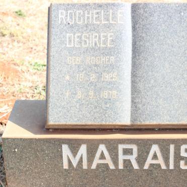 MARAIS Rochelle Desireé nee ROCHER 1925-1979