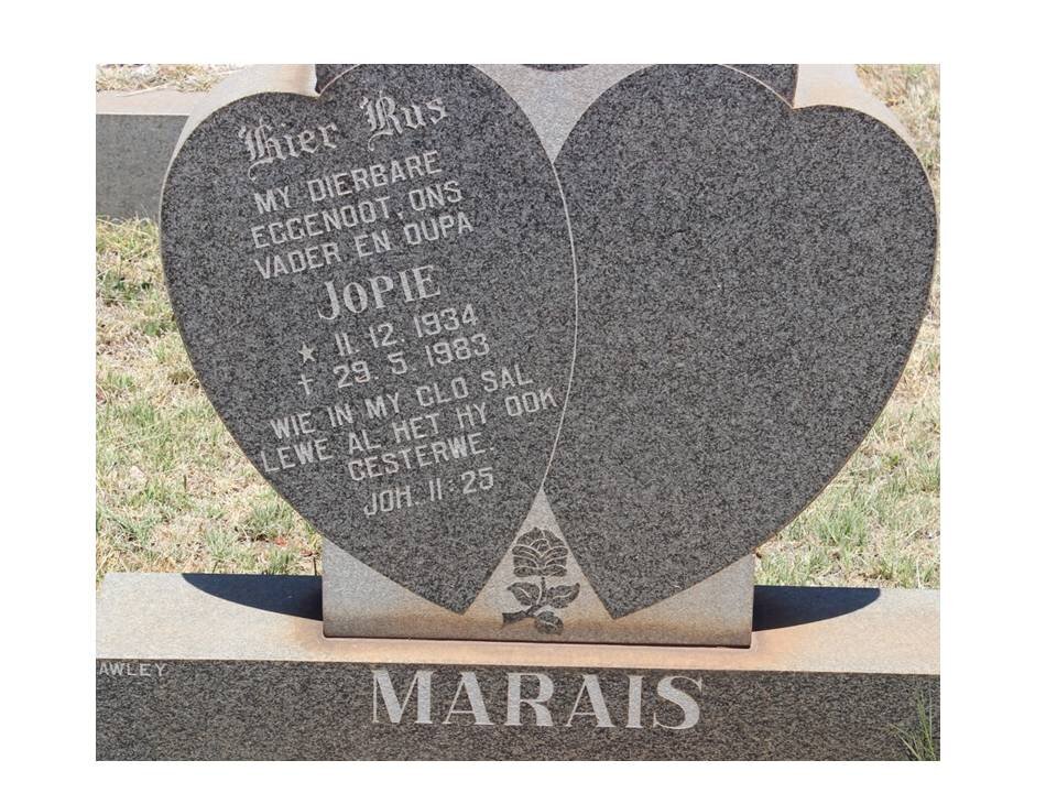MARAIS Jopie 1934-1983