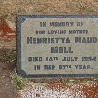 MOLL Henrietta Maud -1954